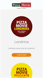 Mobile Screenshot of pizzamovie.com.br